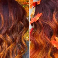 رنگمو امبره بالیاژ فیسفریم کانتورصورت هیدنلایت