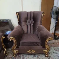 مبلمان راحتی هفت نفره|مبلمان خانگی و میز عسلی|مشهد, آیت الله کاشانی|دیوار