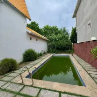 باغچه ویلانیم پیلوت جنگلی*  360متر استخردار|فروش خانه و ویلا|امامزاده عبدالله, |دیوار