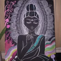 تابلوی زیبا با طرح دارک و دیگری بودا|تابلو، نقاشی، عکس|تهران, گمرک|دیوار