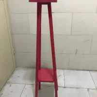 تخت خواب ۲نفره سفیدصدفی/۴پایه صورتی/شیک ومینیمال|تخت و سرویس خواب|تهران, میدان ولیعصر|دیوار