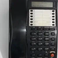 گوشی تلفن رومیزی میکروتل سالم قفل دار