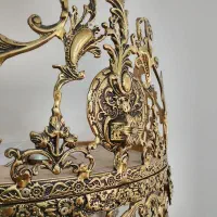 بوفه برنجی سنگین و خوش نقش|بوفه، ویترین، کنسول|کرج, ساماندهی|دیوار