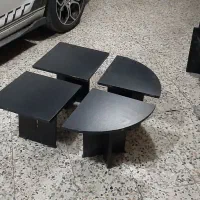 میز عسلی چوبی.. قیمت و پایین زدم بره..