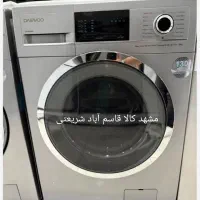 لباسشویی دوو ۸ گیربکسی مدل Lm840 سفید و نقره|ماشین لباسشویی و خشک‌کن لباس|مشهد, استاد یوسفی (شهرک غرب)|دیوار