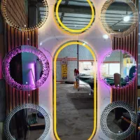 آینه قدی بکلایت لمسی دیواری