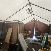 چادر برزنتی درجه 1 دست دوم تمیز