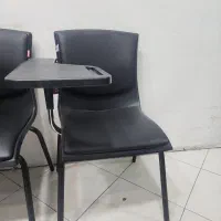 صندلی دسته دار مشکی جنس خوب سالم درحد