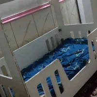 تخت کلبه ای بهمراه تشک