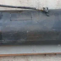 کپسول گاز LPG و تاج هلال عقب اتاق نیسان