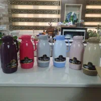 فلاکس سلطان رضا رنگی  و فلاکس استیل ۲ لیتر کادویی