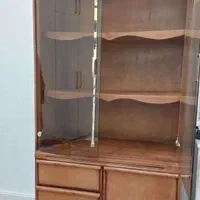 کمد کتابخانه تمام چوب
