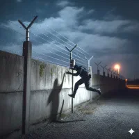 حصار الکتریکی/فنس/فنس الکتریکی/حصار/شاخگوزنی|مصالح و تجهیزات ساختمان|بوشهر, |دیوار