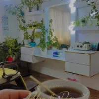 میز و آینه آرایشی