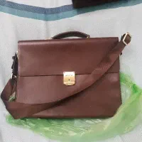 کیف اداری چرم طبیعی GENOVA  ایتالیا مردانه نو