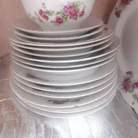 ظروف گلسرخی خیلی قدیمی|ظروف سرو و پذیرایی|پرند, فاز ۵|دیوار