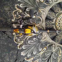 چوب و چرخ ماهی گیری