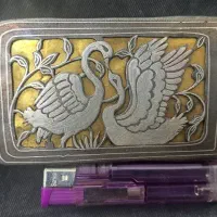 سگک شبکه کهنه نقره کوب