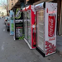 یخچال ایستاده ویترینی قهوه