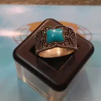 انگشتر نقره فیروزه زنانه