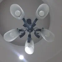 لوستر شیک 5شاخه|لوستر و چراغ آویز|کرج, شهرک یاس جنوبی|دیوار