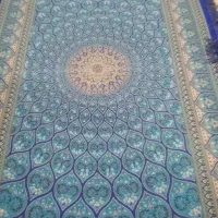 فرش ابریشم گنبد زرنیم