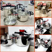 زودپز ۲قلو تمام استیل(خ سرخواجه بین 9و7 فردوس کالا