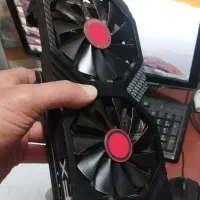 کارت گرافیک Rx580 xfx 8gig مشابه نو