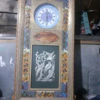 ساعت دیواری خاتم کاری شده