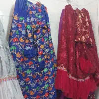 فروش چنددست لباس محلی ودودوست لباس مجلسی|لباس|مسجد سلیمان, |دیوار