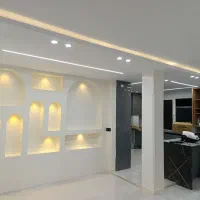 خدمات کناف باکس وفلت نورپردازی و قابندی ونقاشی