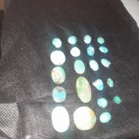 سنگ فیروزه ۲۰عدد مناسب انگشتر زنانه و مردانه|جواهرات|نیشابور, خط کاشمر|دیوار