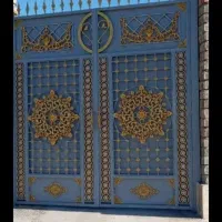 تانکر درب حیاط کلیه لوازم باغی آهنی