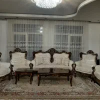 یک دست مبل نو استیل ۹ نفره