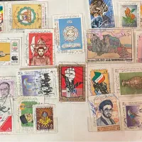 آلبوم تمبر قدیمی و استثنائی