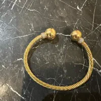 دستبند طلا بنگل دیوید یورمن ۱۸ عیار