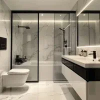 نصب شیرآلات توکارسینک روشویی استراکچر فرنگی والهنگ