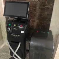 فروش لیزر سوپرانو تیتانیوم الما کار کرده با چیلر