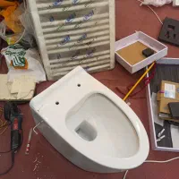 سنگ توالت فرنگی وال هنگ|لوازم سرویس بهداشتی|کرمان, |دیوار