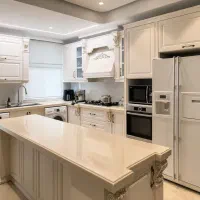 کابینت لوکس با کانتر متحرک