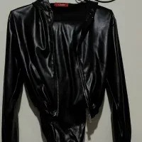 ست سویشرت و شلوار چرم