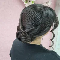 آفر ویژه شنیون با مژه موقت فقط ۴۰۰