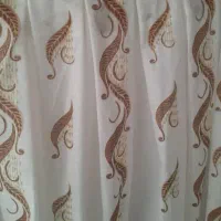 پرده کاملا در حد نو