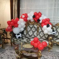 بادکنک تم تولد فوتبالی