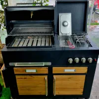 باربکیو گازی استیل|اجاق گاز و لوازم برقی پخت‌وپز|رشت, حومه رشت|دیوار