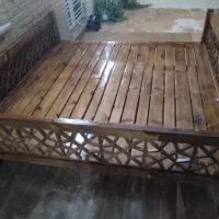 فروش تخت سنتی بزرگ 2متر در 2 متر