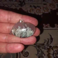 گردن آویز عقیق شجر بهاری طبیعی|جواهرات|قم, آزادگان|دیوار