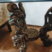 مبل سلطنتی ۹ نفره|مبلمان خانگی و میز عسلی|آبیک, |دیوار