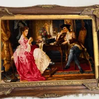 تابلو فرش پرنسس چله ابریشم