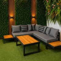 code77 صندلی باغی پروفیلی 7نفره rofgarden